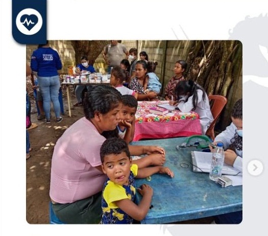 Min-Salud atendió a mas de 250 pacientes en la parroquia Cachipo de Punceres
